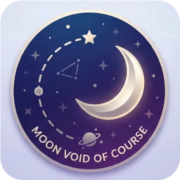 Ay Boşlukta – Astroloji Takvim simgesi
